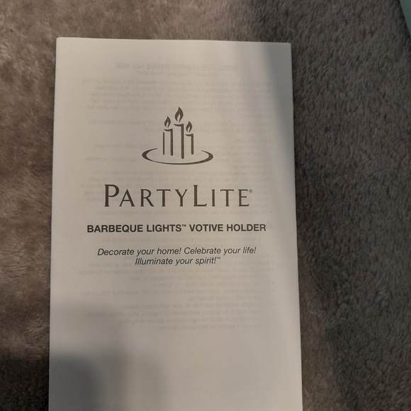 NIB Party Lite Barbeque Candle Holder - Picture 6 of 6